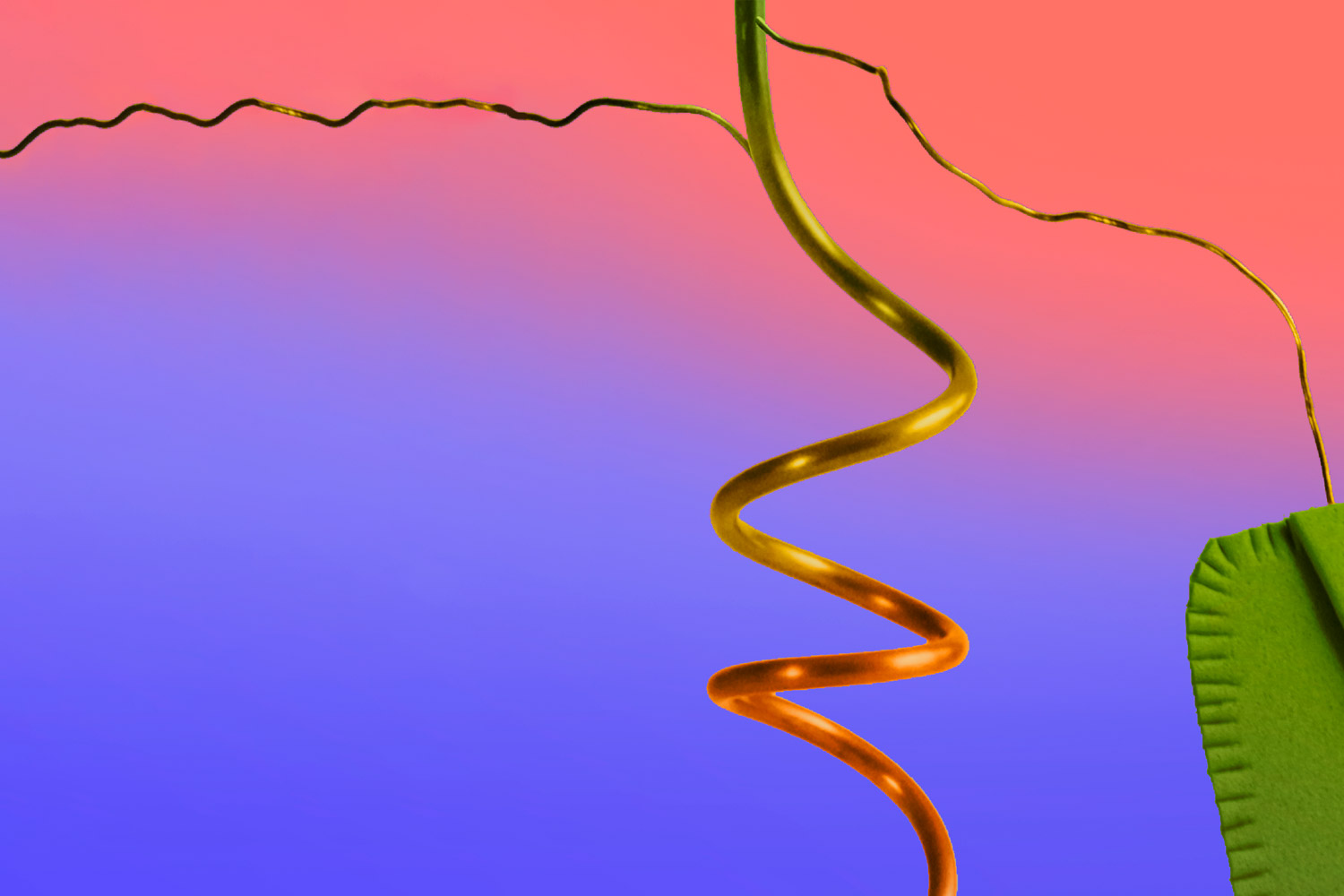 Fiktive Blume im Detail