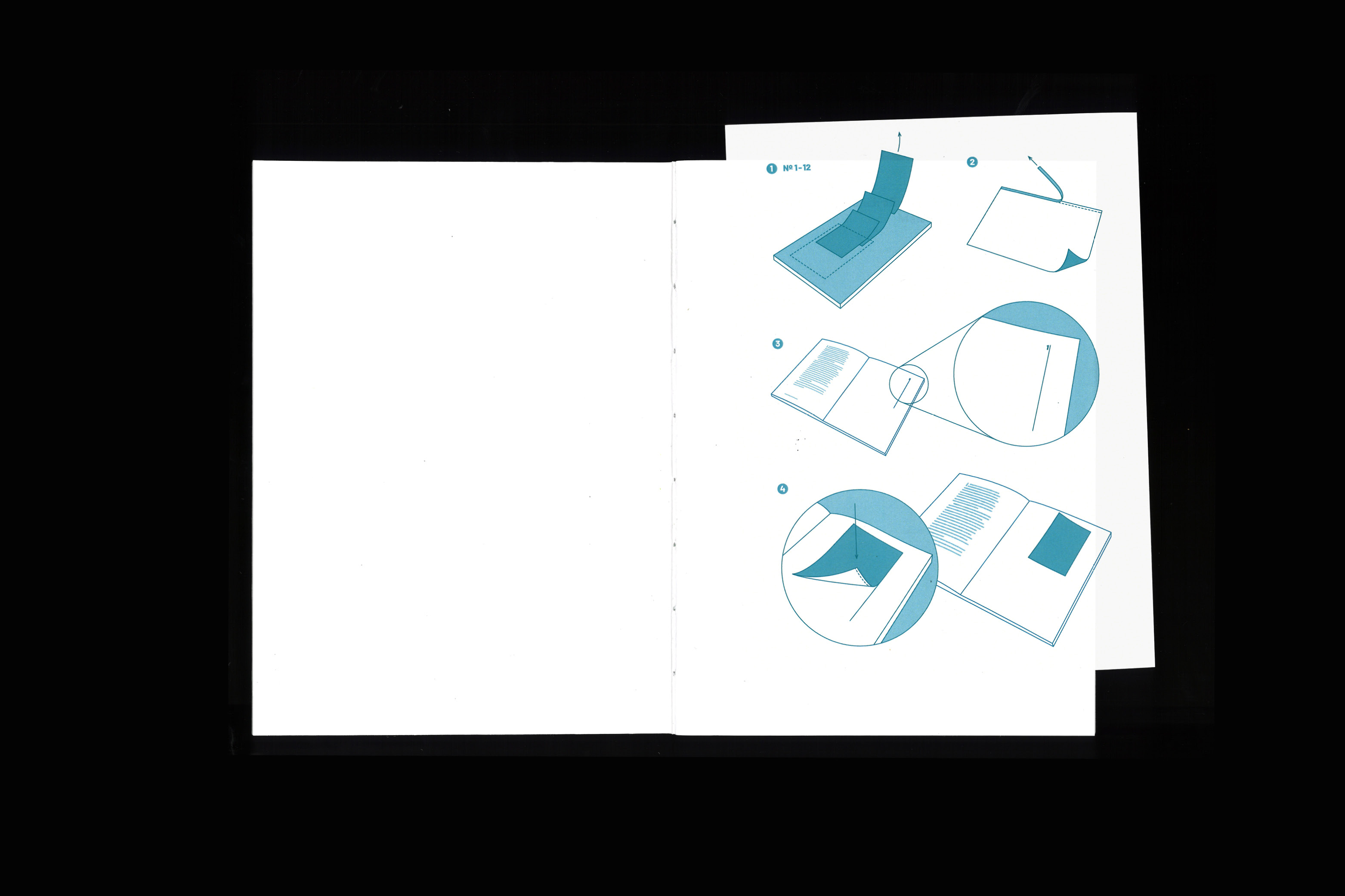 Doppelverglasung, Buchgestaltung