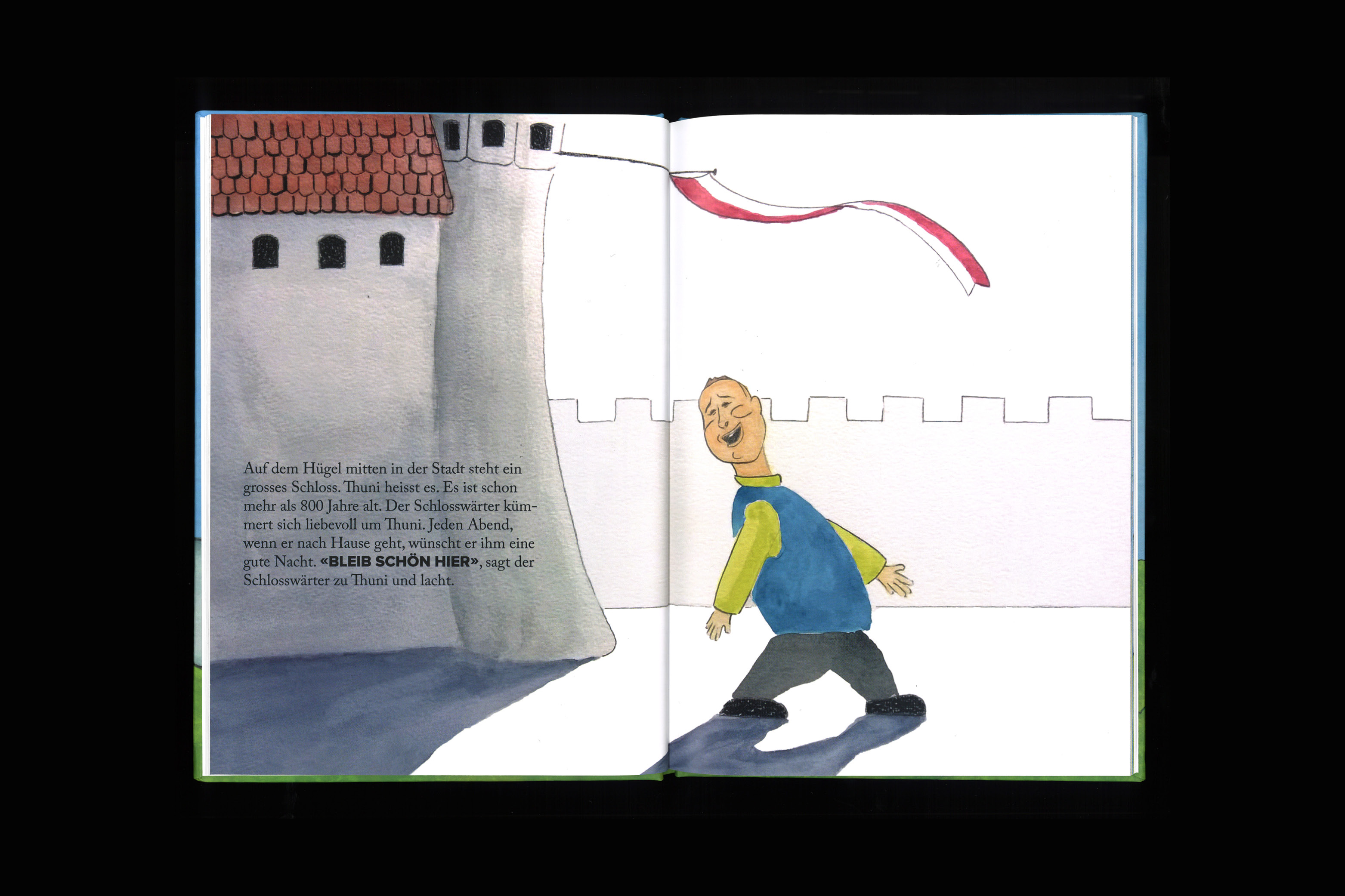 Kinderbuch «Thuni das Schloss auf Weltreise»