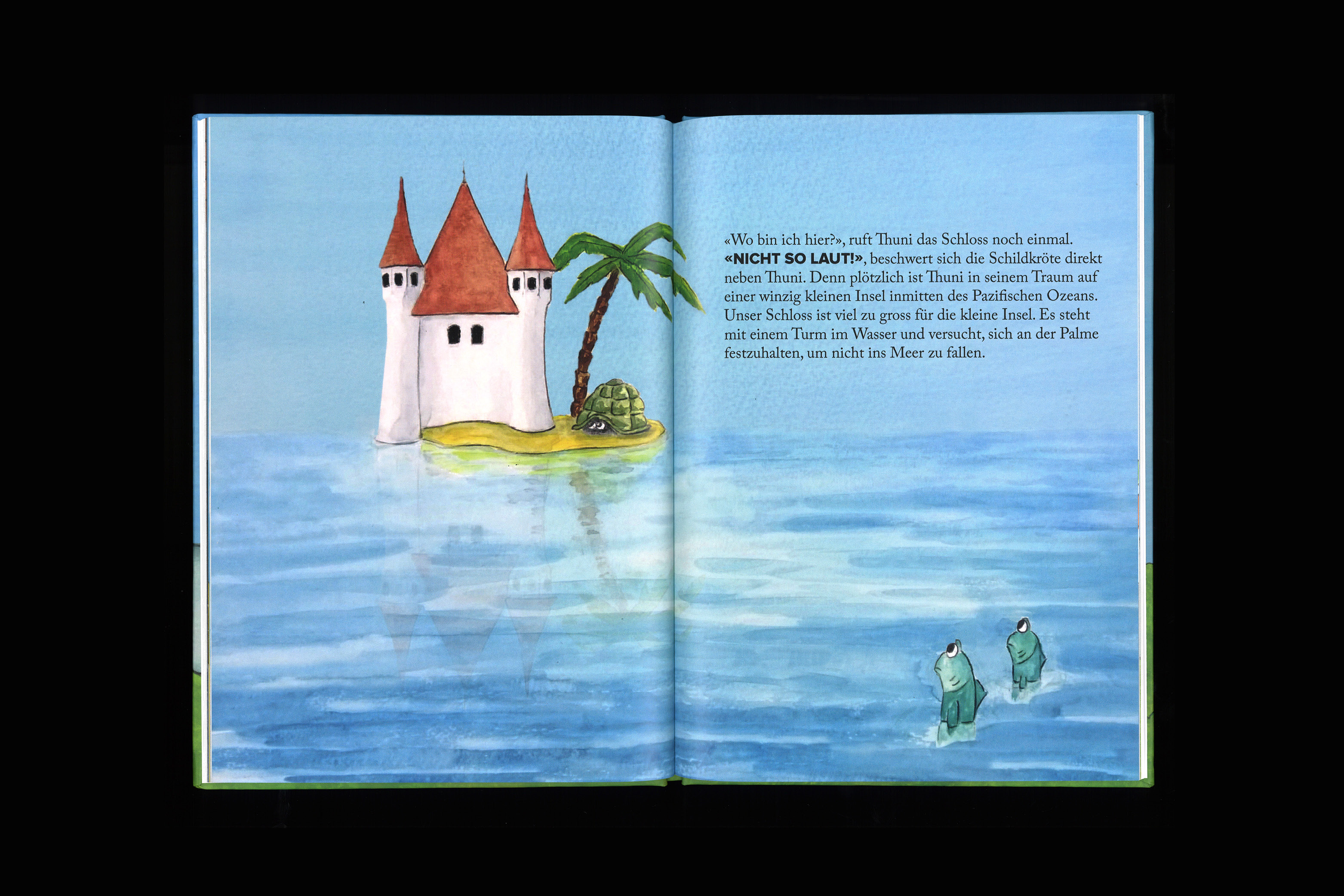 Bilderbuch «Thuni das Schloss auf Weltreise»