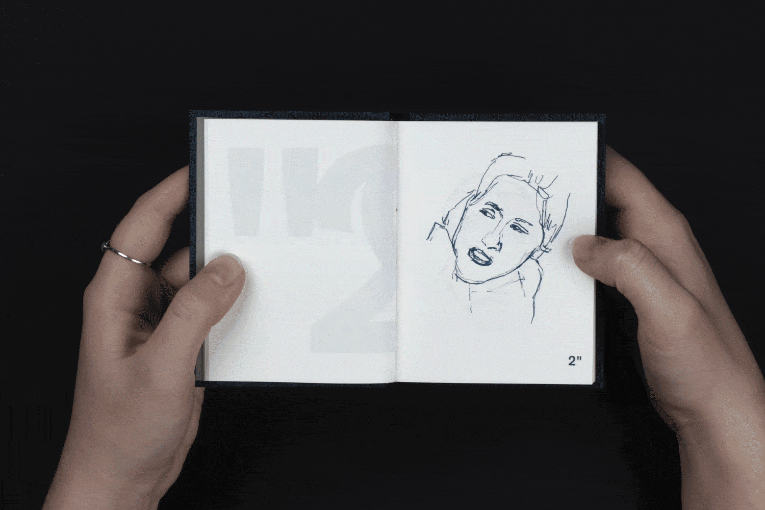 Zeichenprojekt-Buch Animation